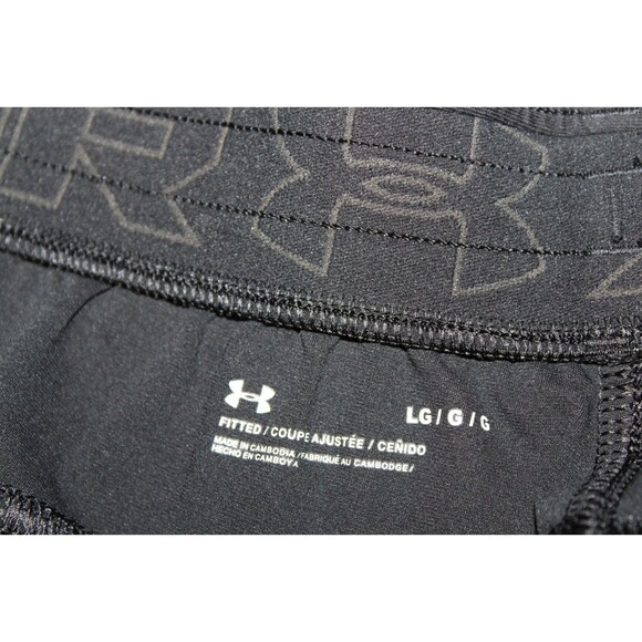 Under Armour Vanish Fitted Jogger Pants-Men LARGE x 30" Inseam-Black-Zip Pockets - Picture 6 of 9